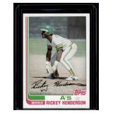 Rickey Henderson 1982 Topps #610 Vintage Baseball Card