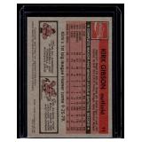 Kirk Gibson RC 1981 Topps Coca-Cola #11 Rookie Vintage Baseball Card