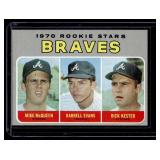 1970 Topps TOUGH High #621 Darrell Evans RC Atlanta Braves  Rookie Stars Vintage Baseball Card