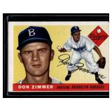 Don Zimmer RC 1955 Topps #92 Vintage Baseball Card