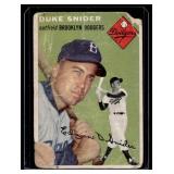Duke Snider 1954 Topps #32 Vintage Baseball Card (Poor)
