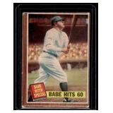 Babe Ruth 1962 Topps #139 Babe Ruth Special Vintage Baseball Card