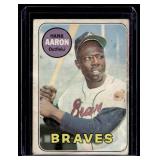 Hank Aaron 1969 Topps #100 Vintage Baseball Card