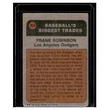 Frank Robinson RARE HIGH # 1972 Topps Traded #754 Vintage Baseball Card