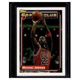 Michael Jordan 1993 Topps 50 Point Club #205 Basketball Card