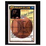 Michael Jordan 1993 Topps 50 Point Club #205 Basketball Card