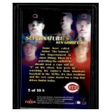 Ken Griffey Jr Insert 2000 Fleer Mystique Supernaturals #5 Baseball Card