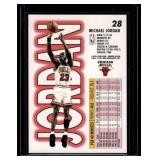 Michael Jordan 1993-94 Fleer #28 Basketball Card