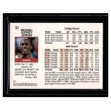 Michael Jordan 1991 NBA Hoops #30 Basketball Card