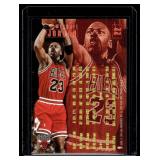 Michael Jordan 1995-96 Fleer #22 Basketball Card