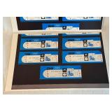 Miracle on Ice 1980 Olympic Hockey Reproduction Ticket Set (2) 18x12" Sheets