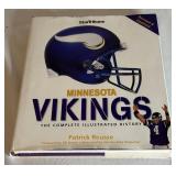 Minnesota Vikings The Complete Illustrated History Hardcover Book