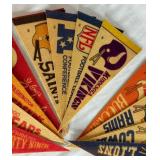 Vintage NFL Mini-Pennant Set of 13 Including Minnesota Vikings