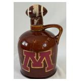 1974 Ezra Brooks Replica Little Brown Jug University of Minnesota vs. Michigan Football