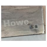 Gordy Howe Signed Hockey Print - Beckett COA