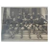 1907 Original Prep School Football Photo - Framed