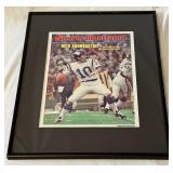 Fran Tarkenton Framed Sports Illustrated Magazine Print - Minnesota Vikings Football