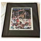 1980 Miracle on Ice Hockey Framed Sports Illustrated Magazine Print