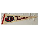 Minnesota Twins Vintage Baseball Pennant