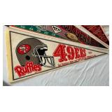 (3) San Fancisco 49ers Football Pennants