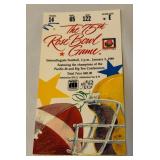 1989 Rose Bowl Ticket Football Stub