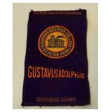 Gustavus Adolphus College Vintage Small Stitched Piece