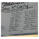 Ken Yackel Summer Hockey Camp Certificat - Notable printed signatures like Herb Brooks