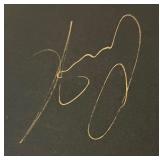 Anna Kournikova Signed Photo Holder Card