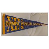 2002 Olympic Games XIX Vintage Pennant