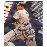 Kent Hrbek and Brad Radke Signed Minnesota Twins Photos