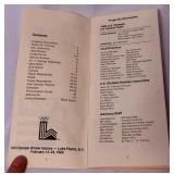 1980 US Olympic Hockey Team Official Guide Book