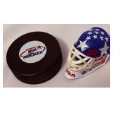 Yeam USA Hockey Puck and Mini Goalie Mask Bottle Opener