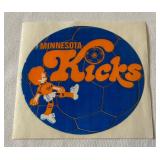 Minnesota Kicks Vintage Soccer Sticker