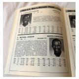 1984 USA Olympic Team vs. NBA All-Stars Official Game Program - Michael Jordan - July 1, 1984 in Minneapolis