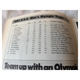 1984 USA Olympic Team vs. NBA All-Stars Official Game Program - Michael Jordan - July 1, 1984 in Minneapolis