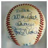Frank Viola Signed Rawlings OALB Brown Baseball