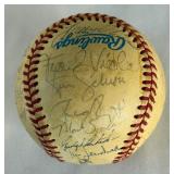 1984 Minnesota Twins Team Signed Baseball - Oliva, Viola, Hrbek, Laudner, Brunansky, Kelly, Gaetti, Smalley, 29 total autots (no Puckett)