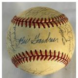 1984 Minnesota Twins Team Signed Baseball - Oliva, Viola, Hrbek, Laudner, Brunansky, Kelly, Gaetti, Smalley, 29 total autots (no Puckett)
