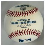 Kent Hrbek Signed With MLB COA Rawlings OMLB Selig Baseball and Custom Case
