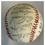 Minnesota Twins Vintage Stamped Signature Baseball