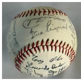 Minnesota Twins Vintage Stamped Signature Baseball