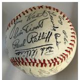 Minnesota Twins Vintage Stamped Signature Baseball