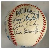 1997 Minnesota Twins Team Signed Baseball - Knoblauch, Aguilera, Kelly, Guardado, Swindell, Steinbach, 17 total autos