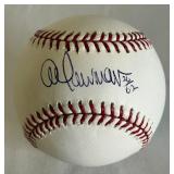 Al Newman Signed Baseball Rawlings OMLB Selig Ball