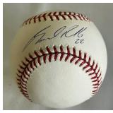 Brad Radke Signed Baseball Rawlings OMLB Selig Ball