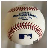Brad Radke Signed Baseball Rawlings OMLB Selig Ball