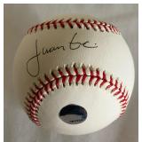Juan Encarnacion Signed Baseball With COA Rawlings OLB1 Ball
