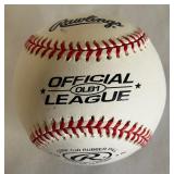 Juan Encarnacion Signed Baseball With COA Rawlings OLB1 Ball