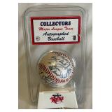 1995 Minnesota Twins Central Division Champions Stamped Auto Baseaball - New