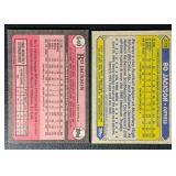 2-Card Bo Jackson MLB Baseball Card Lot (RC!)